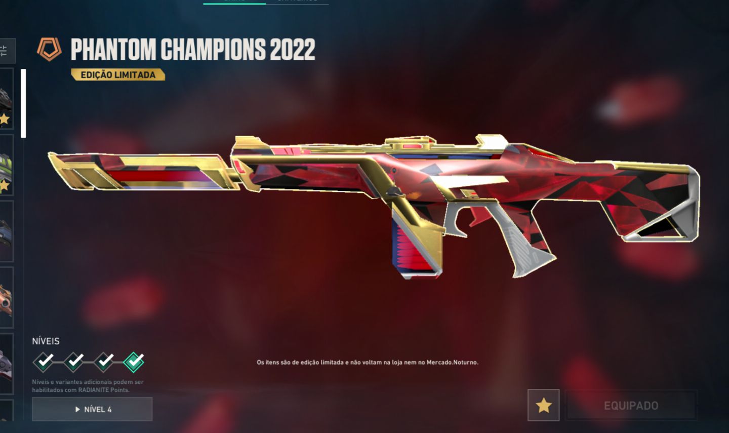 CHAMPIONS 2022/2025 VARIAS SKINS - CONTA SEGURA - DADOS DE REC ACEITO PROPOSTAS