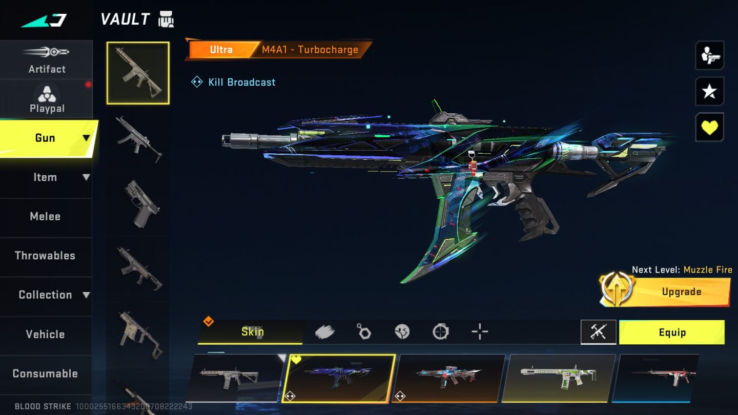 Conta Blood Strike Completa Vários Itens e Skins