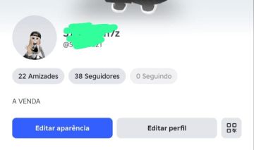 CONTA DE ROBLOX COM VARIAS SKINS