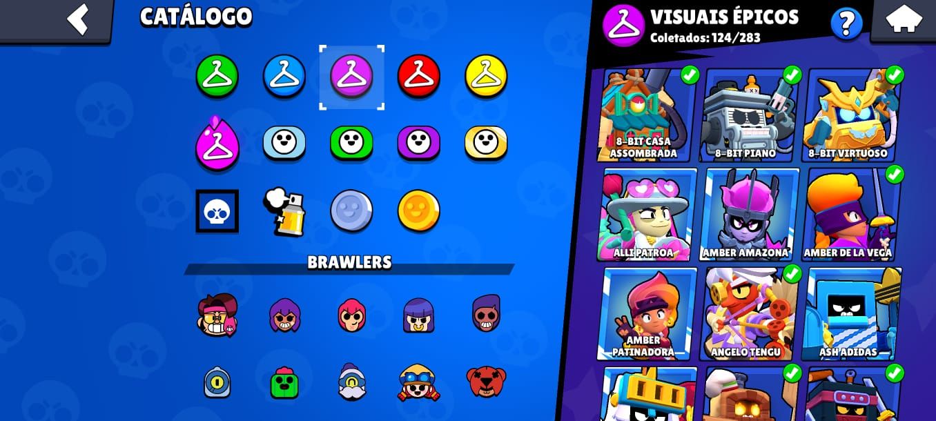 CONTA BRAWL STARS (111K+ TROFÉUS | CRIADA EM 2019)