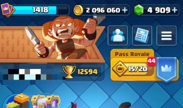 Conta Clash Royale UPADA 12k+ 4 decks full, aceito propostas