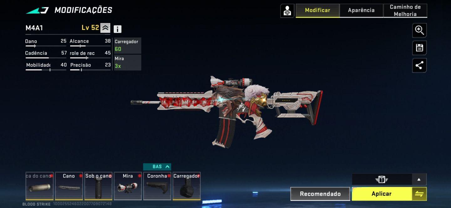 Conta De BS com Ram Espírito Gamo + 3 eternas no hype (promoção pra sair logo)