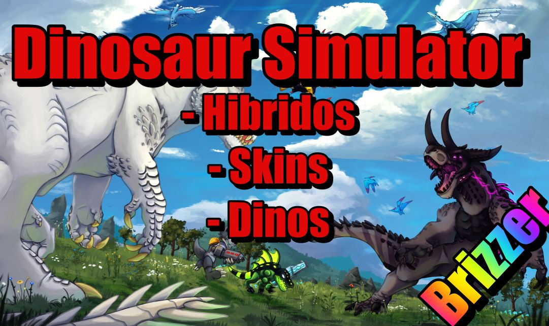 Dinosaur Simulator (DS) - VOLTAMOS! Hibridos, Albino, Megavore e mais