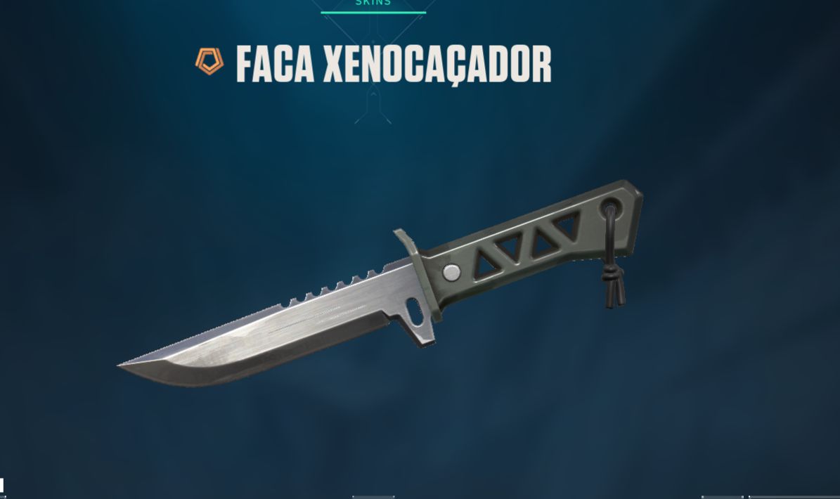 FACA XENOCAÇADORA, VANDAL SUBLIME, PHANTOM RECONHECIMENTO, DIAMANTE 2, MMR BOM