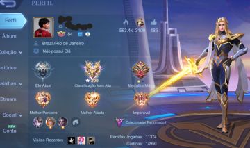 Conta Mobile Legends