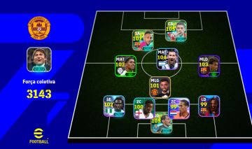 Conta efootball | Ger 3143 | Suarez Blitz, Cassilas |