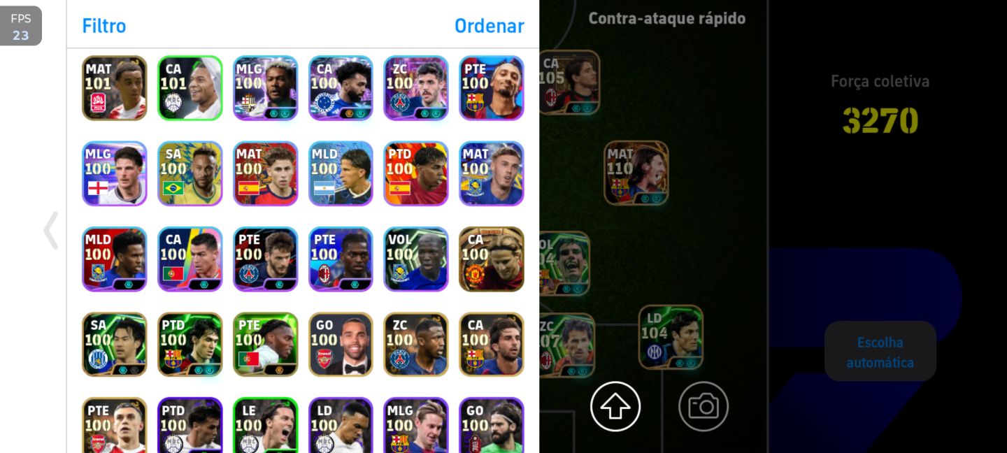 Uma das melhores conta de EFOOTBALL!