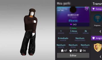 CONTA MASCULINA AVAKIN LIFE LvL 34