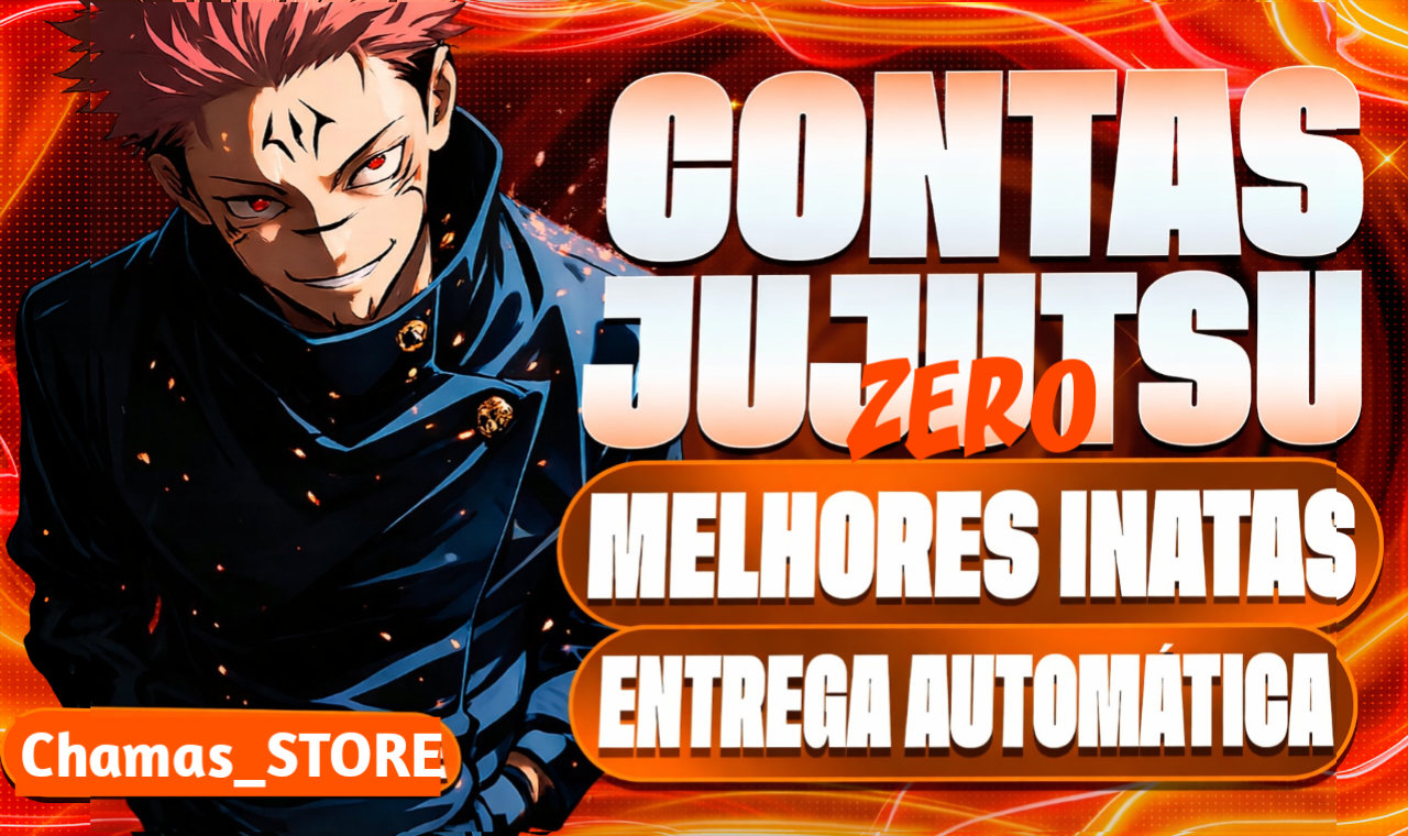 [MAIS BARATO DO SITE] CONTAS JUJUTSU ZERO | MELHORES CLÃS | TODAS NÍVEL 1!