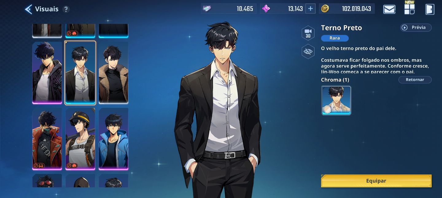 Conta Leveling Arise Level 127 + 98kk em moedas de ouro. End game + brinde acc