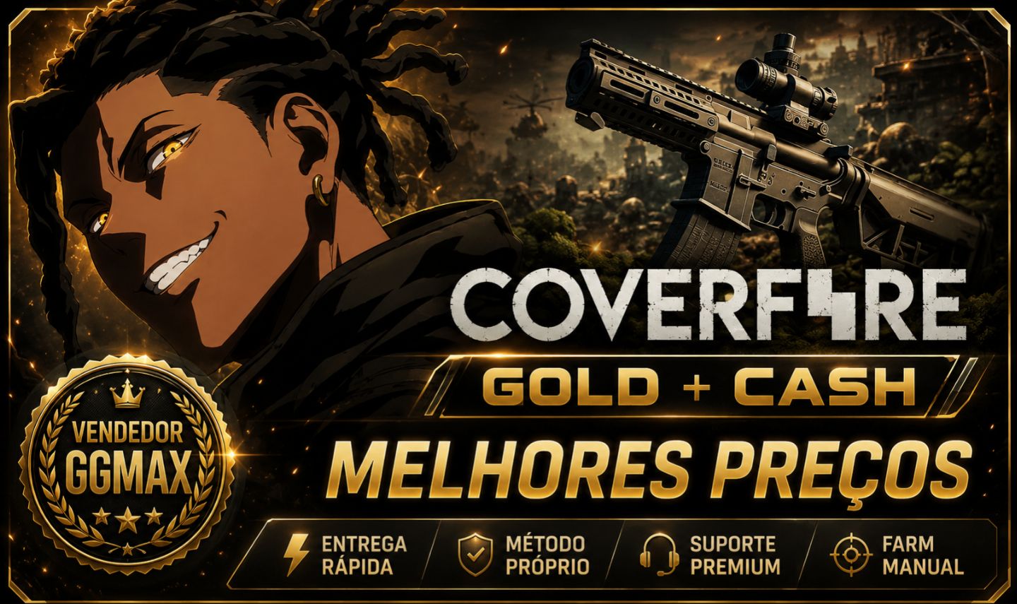 COVER FIRE | GOLD + CASH | ENTREGA RÁPIDA | ANDROID APENAS