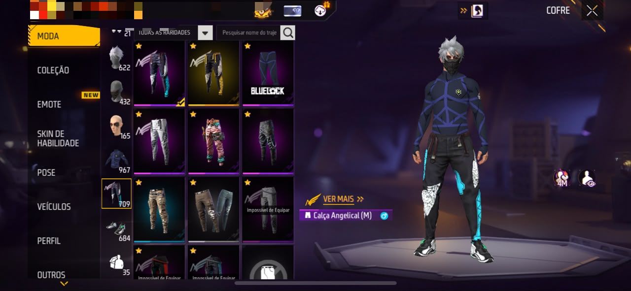 CONTA COM QUASE 1K DE PEITORAL PRIME 8 MUITO GEMADA