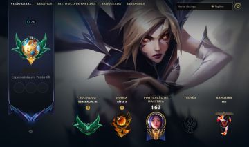 CONTA LEAGUE OF LEGENDS - ESMERALDA 3
