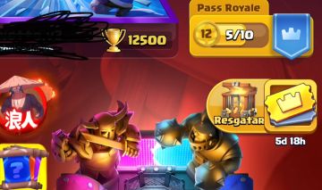 Conta de clash royale boa p subir troféus