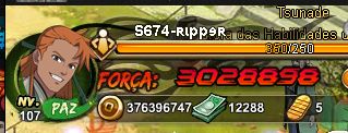 Naruto Online | 3,KK | Nv.107 | Pain, Shisui Susano'o e Indra +7 Despertado