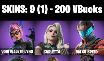 CONTA FORTNITE COM 9 SKINS THE BRIDE/DANICA/SEDONA/FIRE MASTER/MELOIDE MARS