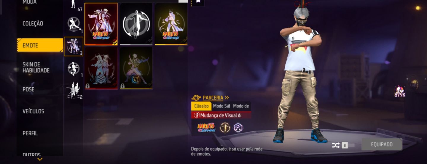 CONTA DE FREE FIRE GEMADA