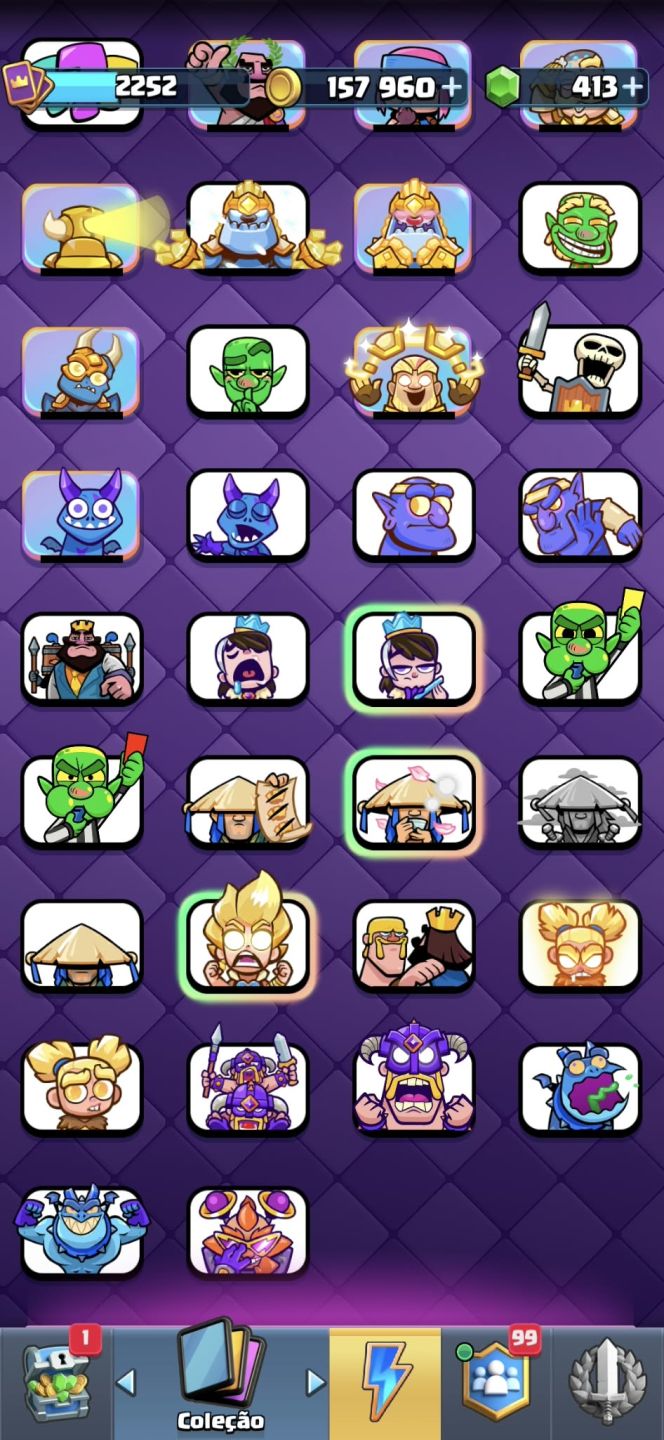 Conta Clash Royale Full 16