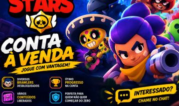 OFERTA!!!! Conta de brawl stars totalmente sua, conta com 18k, mais informações