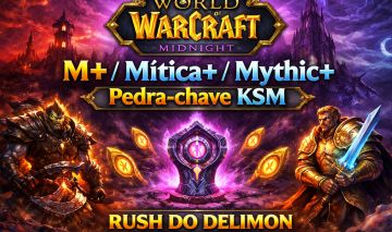M+/Mitica+/Mythic+/Pedra-chave KSM KSH WoW Midnight