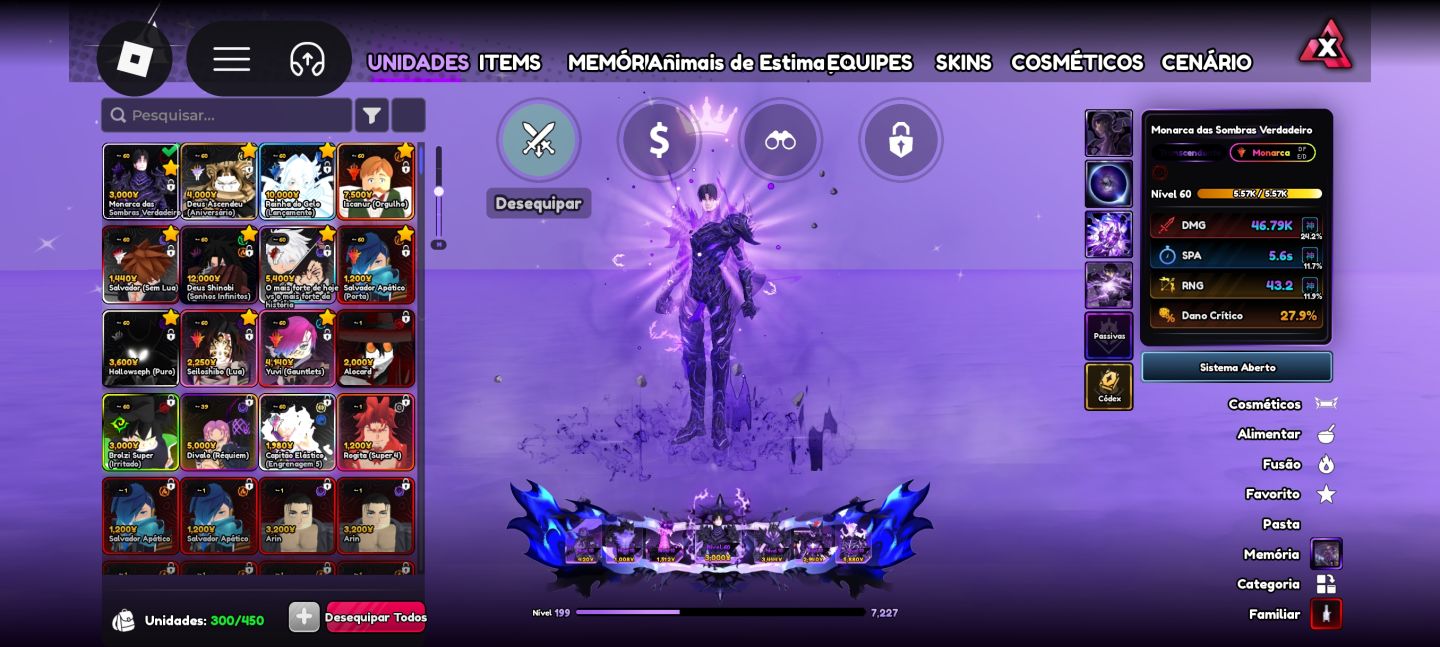 ANIME VANGUARDS: 3,9M GEMAS 18.066 REROLLS SUNG TRANSCENDENTALw + FRITZ MÍTICO