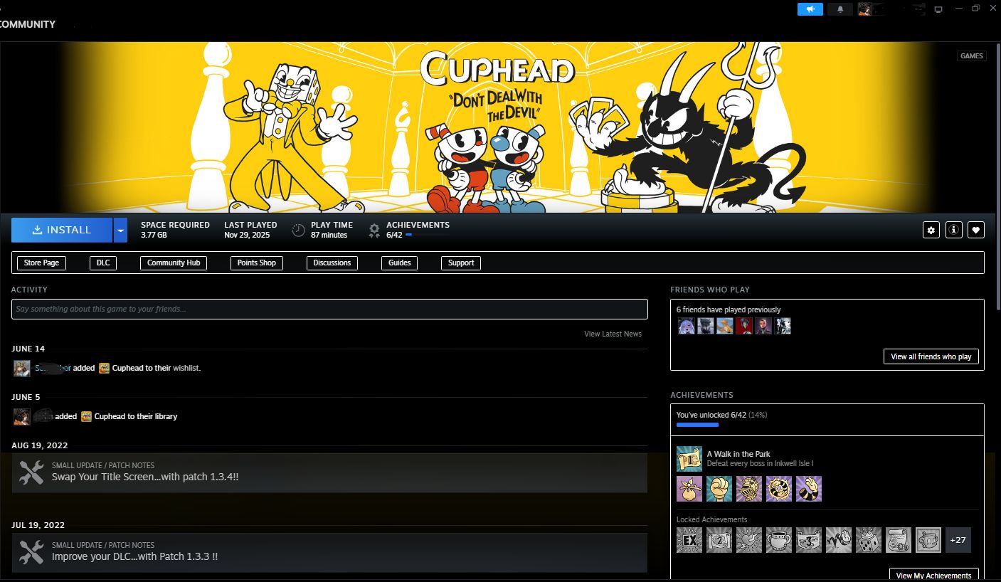 CONTA STEAM 173+ JOGOS AAA E INDIES 7 ANOS LVL 32