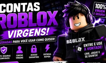 CONTAS ROBLOX NOVINHAS PRONTAS PARA VOCÊ!