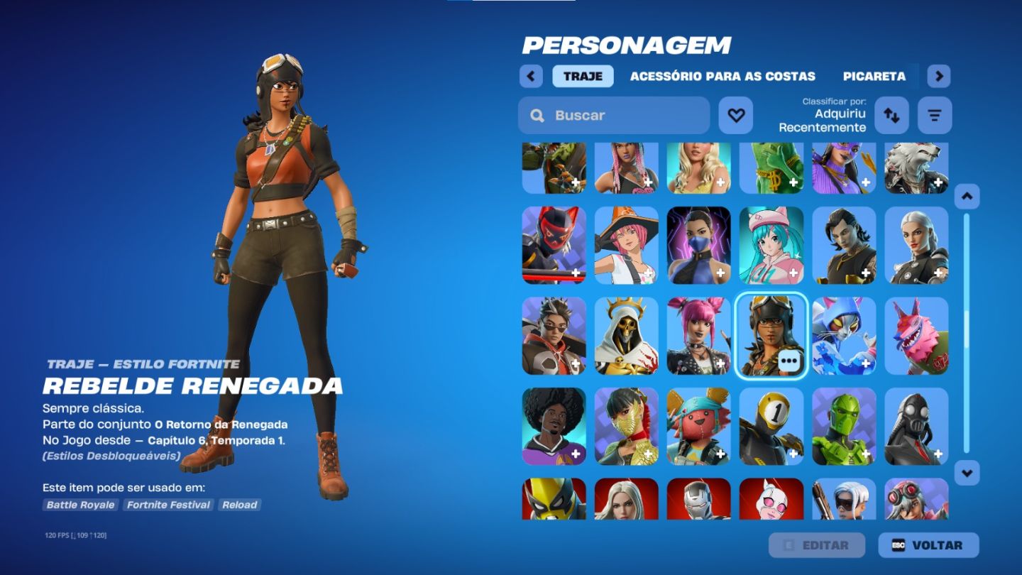 CONTA FORTNITE RARA COM 226 SKINS! SEASONS 2, 3, 4 E MUITO MAIS !!