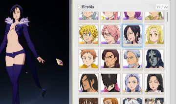 CONTA END GAME NANATSU 7DS ORIGIN