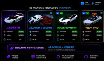 JAILBREAK: PACOTE ARACHNID + NEMESIS, OFERTAS LIMITADAS