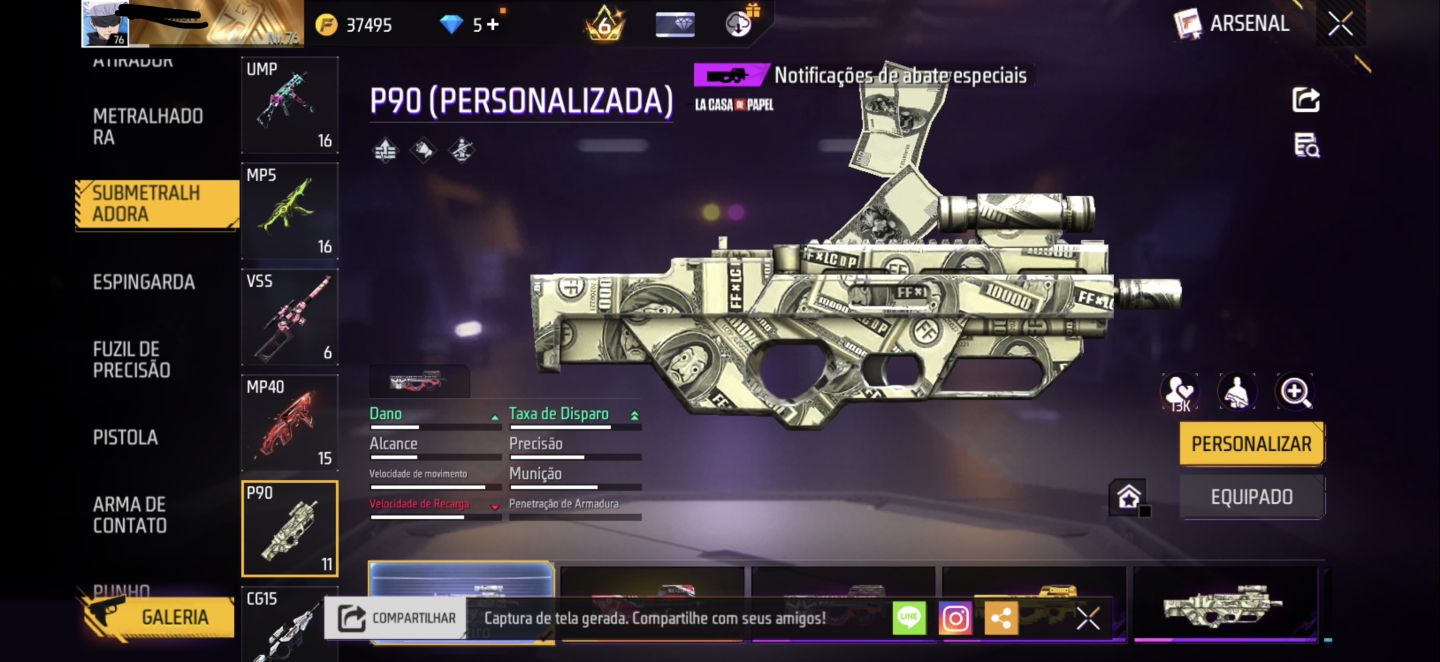 CONTA FF BRABA COM MANDELA