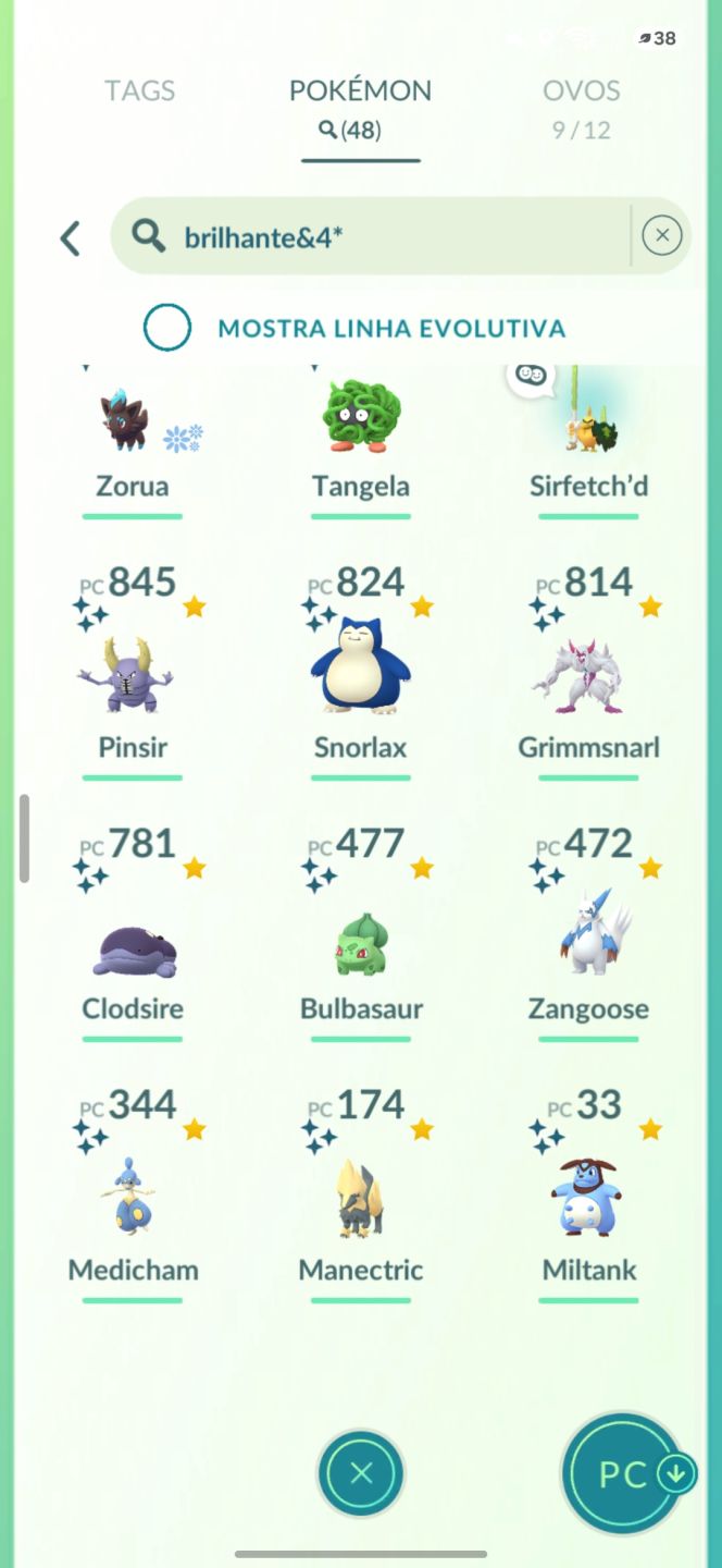 Conta pokémon go lvl 71-80