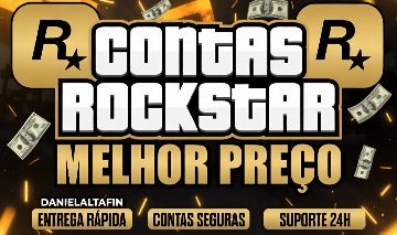CONTAS ROCKSTAR/ FIVEM ACESSO TOTAL + BRINDE