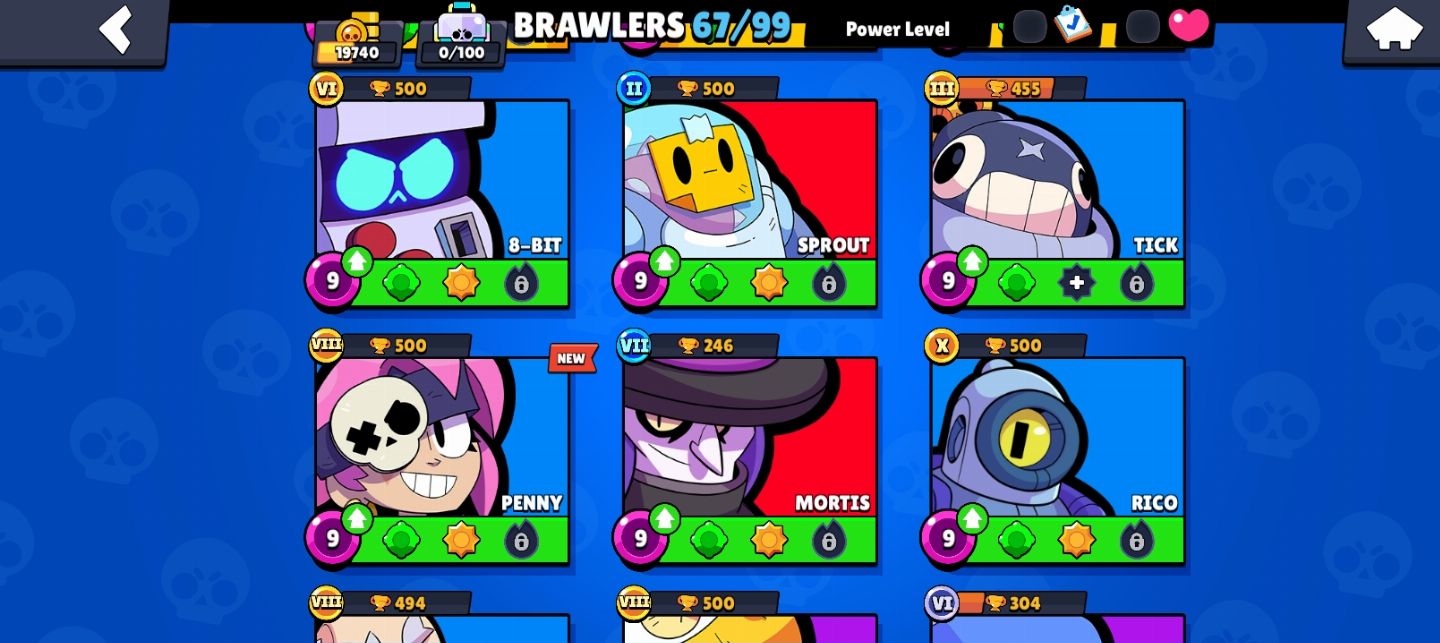 ( ESTOURO ! ) BRAWL STARS / CONTA RARÍSSIMA! PASSE DA COLETTE / DO SURGE !!!
