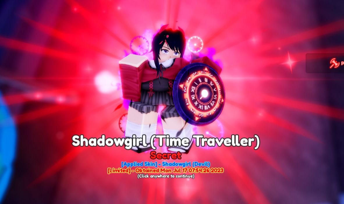 Homura/Shadow girl + skin de hallowen