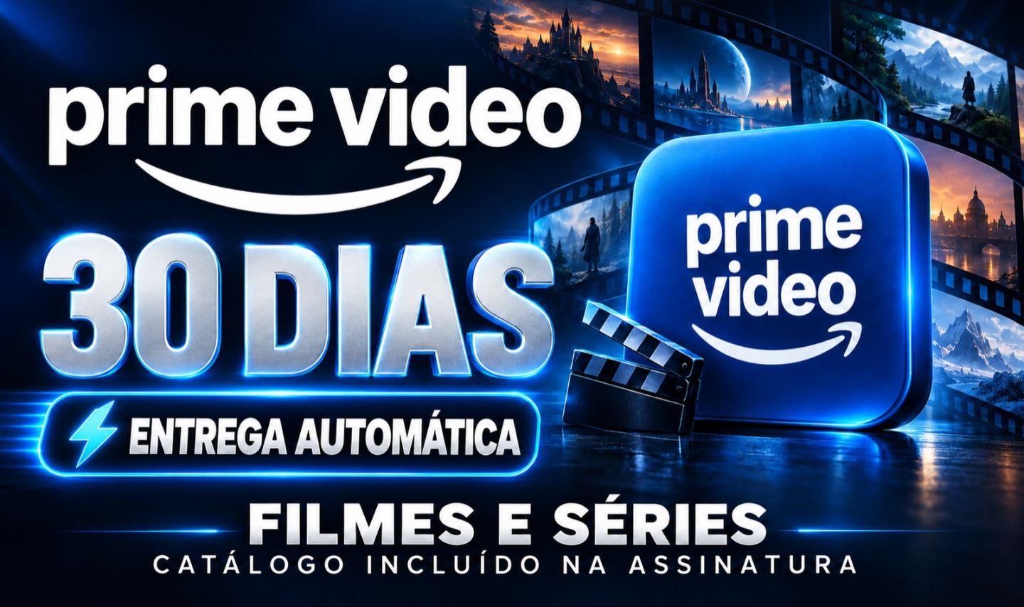 Prime Video 30 Dias de Acesso e Garantia | Entrega Automática