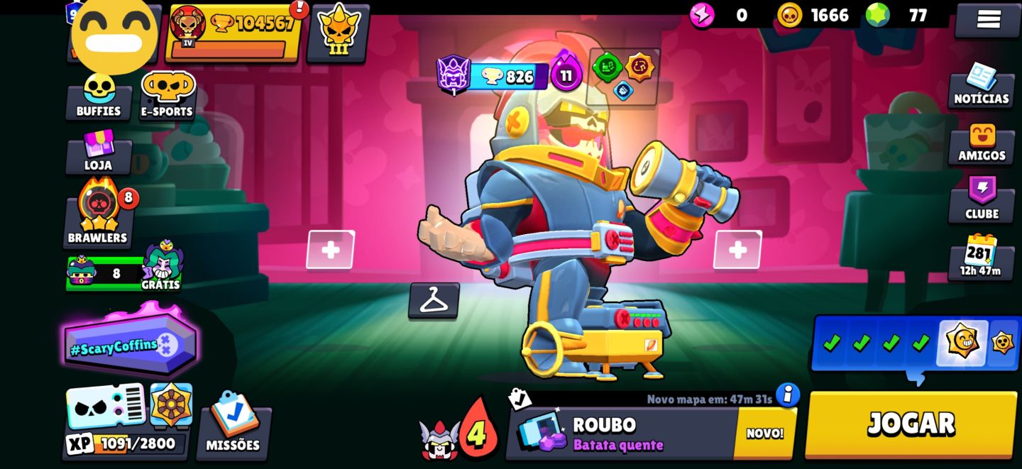 Conta Brawl stars Tier S