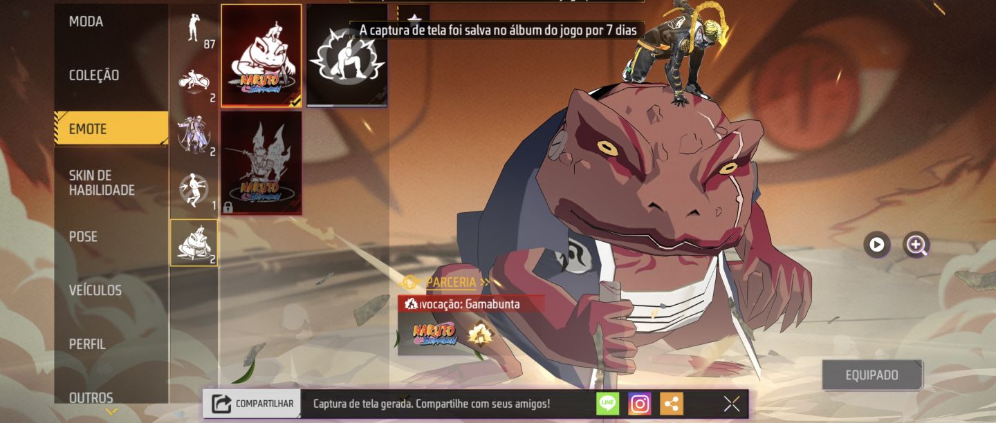 CONTA FREE FIRE RARA GEMADA! 4 PUNHOS, NIVEL 75, BARBINHA, ANGELICAL PUMA