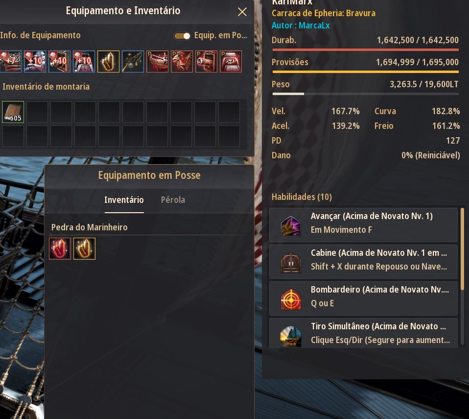 V.Acc 818 GS | Gear do Mar+45 marinheiros | Gear Life Skill | Krogdalo | Trajes