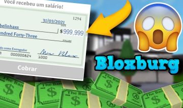 10K, 20K, 30K... dinheiro no BloxBurg