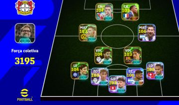 Conta Efootball! Suárez 105 + M Reus + Romero 106 + Zanetti + Edmilson + Klopp