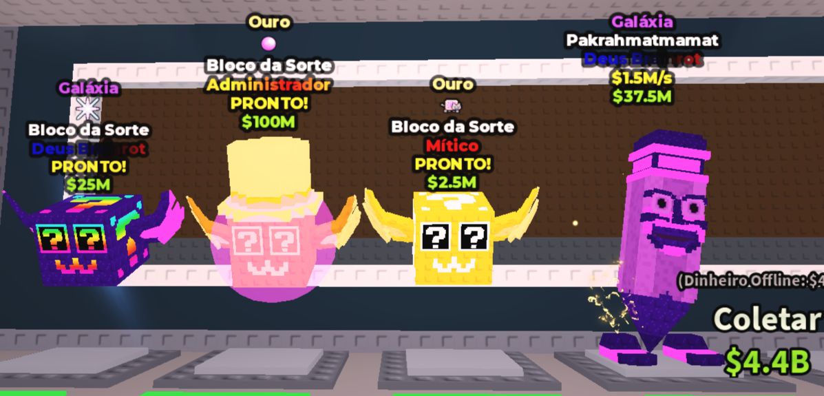 Pets raros do jogo (STEAL A BRAINROT) PROMOÇÃO 5R$ CADA