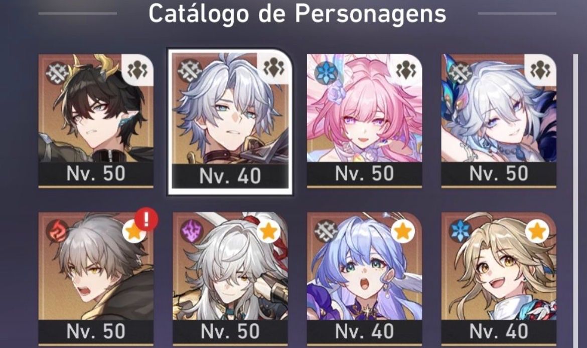 Conta honkai Phainon, Cyrene, Yao Guang, etc ar 39