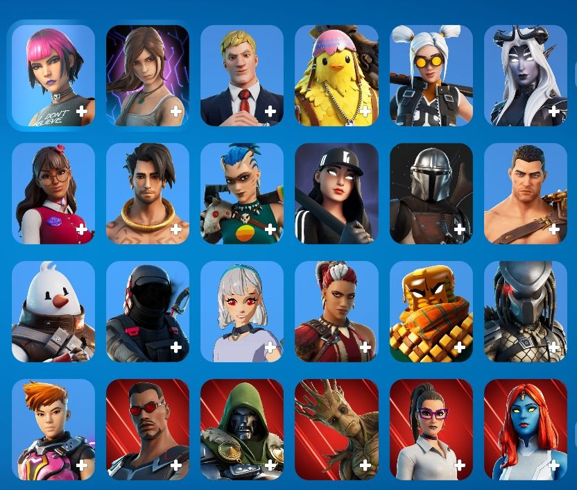 Fortnite conta og Minty