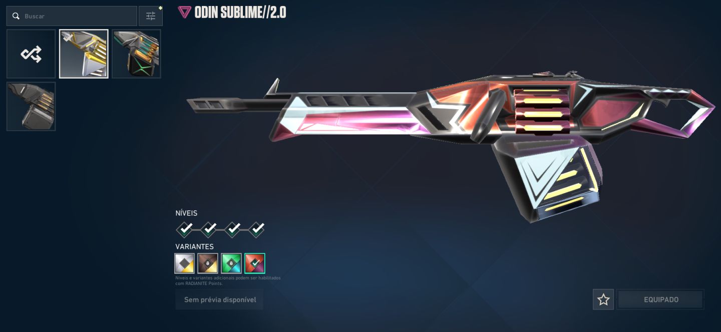Conta VALORANT UNICO DONO DESDE A CRIACAO. R$1521,70 em skins - FULL TRANSFER