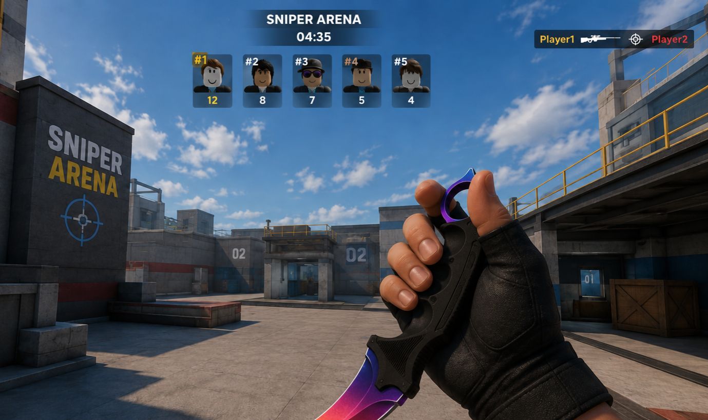 [PROMOÇÃO] - SNIPER ARENA - KARAMBITS