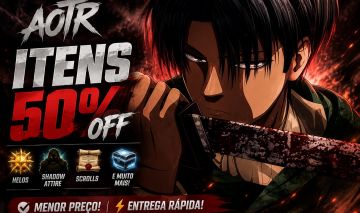 AOTR Itens 50% OFF | Helos, Shadow Attire, Scrolls e Mais