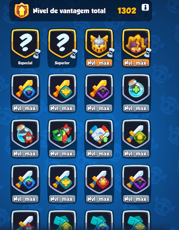 CONTA RUSH ROYALE TOP