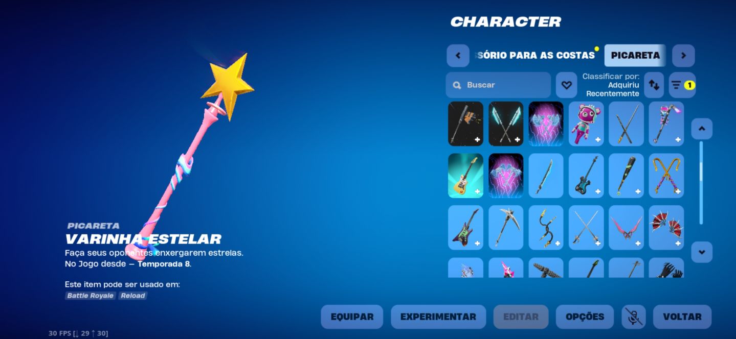 CONTA DE FORTNITE TRYHARD (PREÇO NEGOCIÁVEL)
