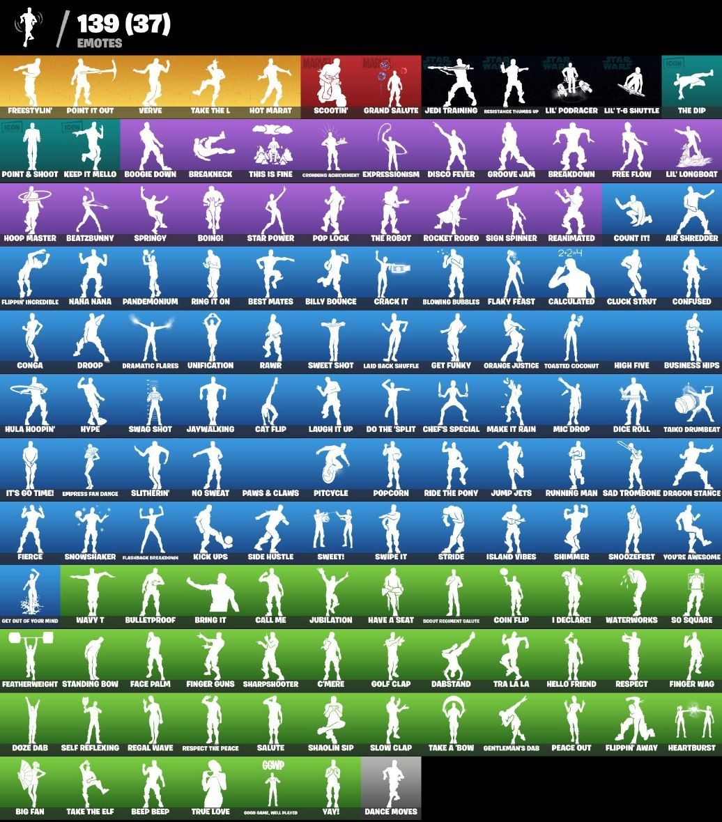 Conta Fortnite OG - Várias skins, emojis e outras coisas raras.